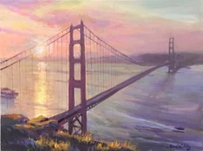 Golden Gate at Sunset by Richard Zu Ming Ho