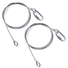 2Pcs Lift Cable Replacement for Gorilla Lift Stainless Steel Cable