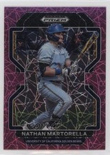 2022 Panini Prizm Draft Picks Neon Pink Velocity Nathan Martorella #PDP150 1gp2