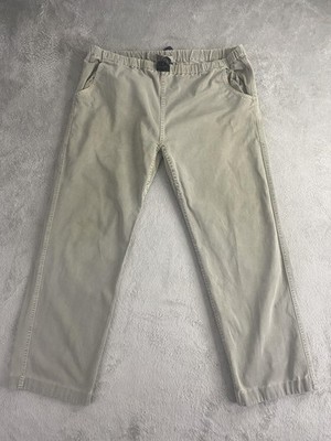 Vintage Gramicci Pants Mens Large Beige Khaki Canvas Belted Climbing Hiking Gorp