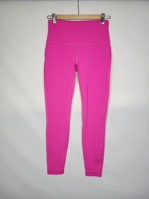 FREE SHIPPING Lululemon Align HR Pant 28'' Women's Size 8 Medium Sonic Pink Nulu