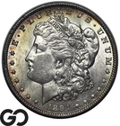 1894-O Morgan Silver Dollar, Better Key Date, Nice Color, Lower Mintage BU++