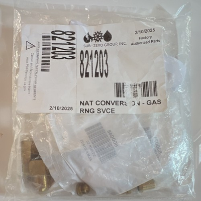 #ad Wolf 821203 Natural Gas Conversion Kit. Wolf GR from Propane to Natural Gas. $95.47
