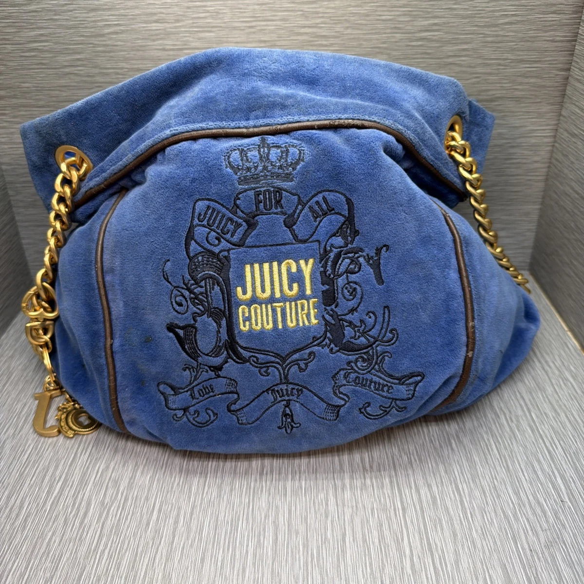 Juicy Couture Leather Exterior Blue Bags & Handbags for Women for 