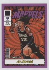 2023-24 Panini Donruss Net Marvels Purple Press Proof Ja Morant #12 1cb6