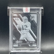 💥2017 Panini Absolute Dan Marino Glass Casehit #24 SSP Super Rare - Dolphins💥
