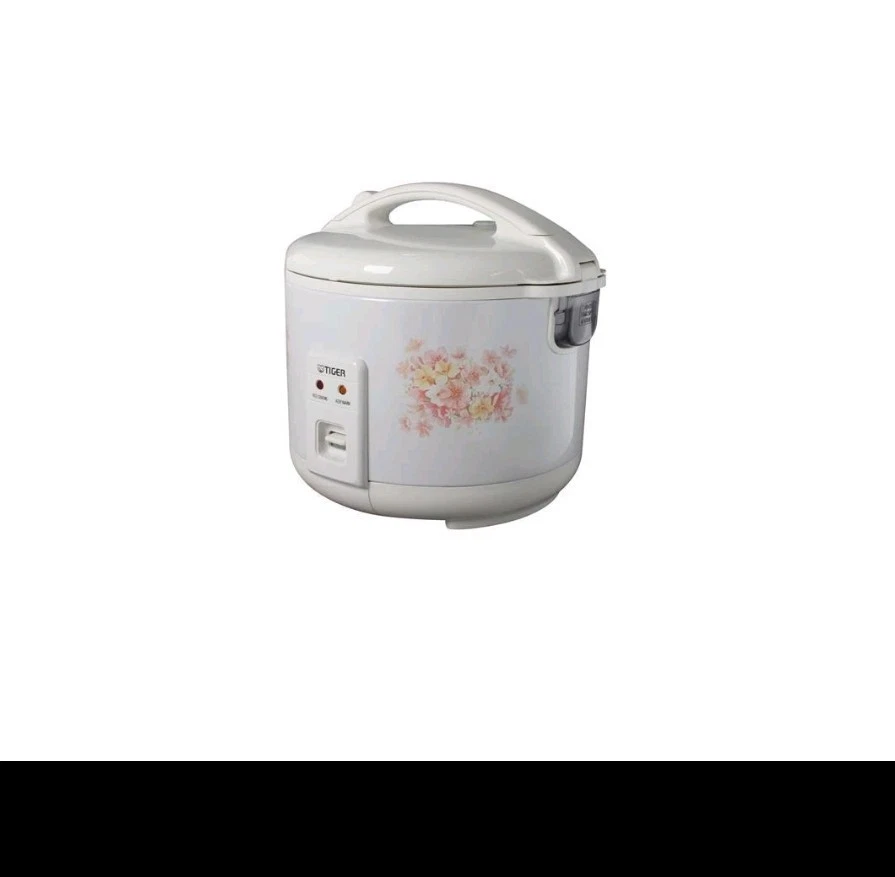 TIGER JNP-1500 White 4 Cups (Uncooked)/8 Cups (Cooked) Electronic Rice Cooker/Wa