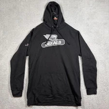 DEKALB Hoodie Mens 2XL Black J America Pullover Sweatshirt Agronomy Logo XXL