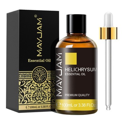 MAYJAM 100ml Helichrysum Reine Ätherische Öle Aromatherapie Duft Öl für Diffuser