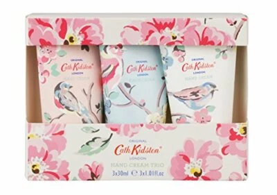 CATH KIDSTON BEAUTY UK Cath Kidston Hand Cream Trio 3 X 30ml Three Mini Hand Creams Ble High Qualit