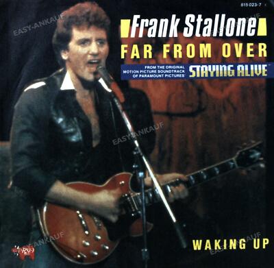 Frank Stallone - Far From Over / Waking Up 7in 1983 (VG/VG) .