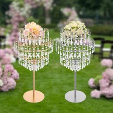 5 Tiers Flower Stand, Flower Stand, Wedding Flower Stand Silver/Gold
