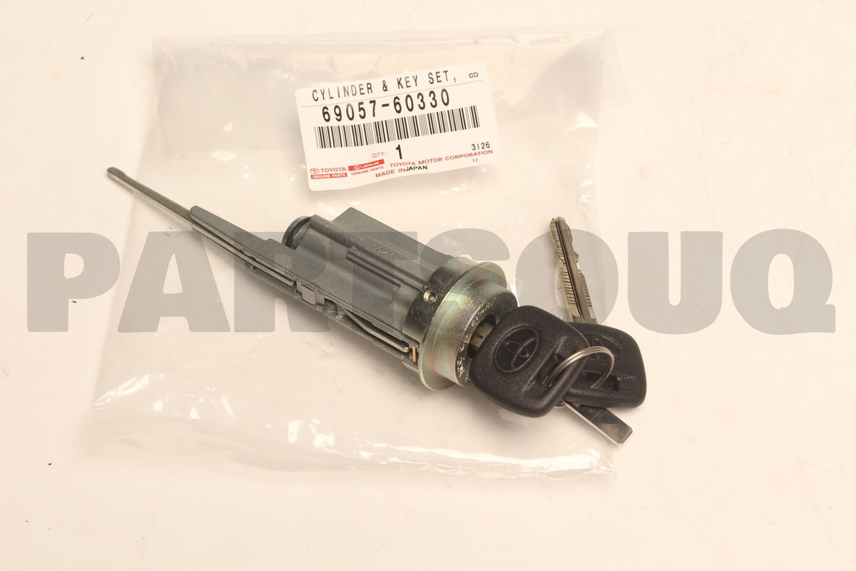 6905760330 Genuine Toyota CYLINDER & KEY SET, IGNITION SWITCH LOCK  