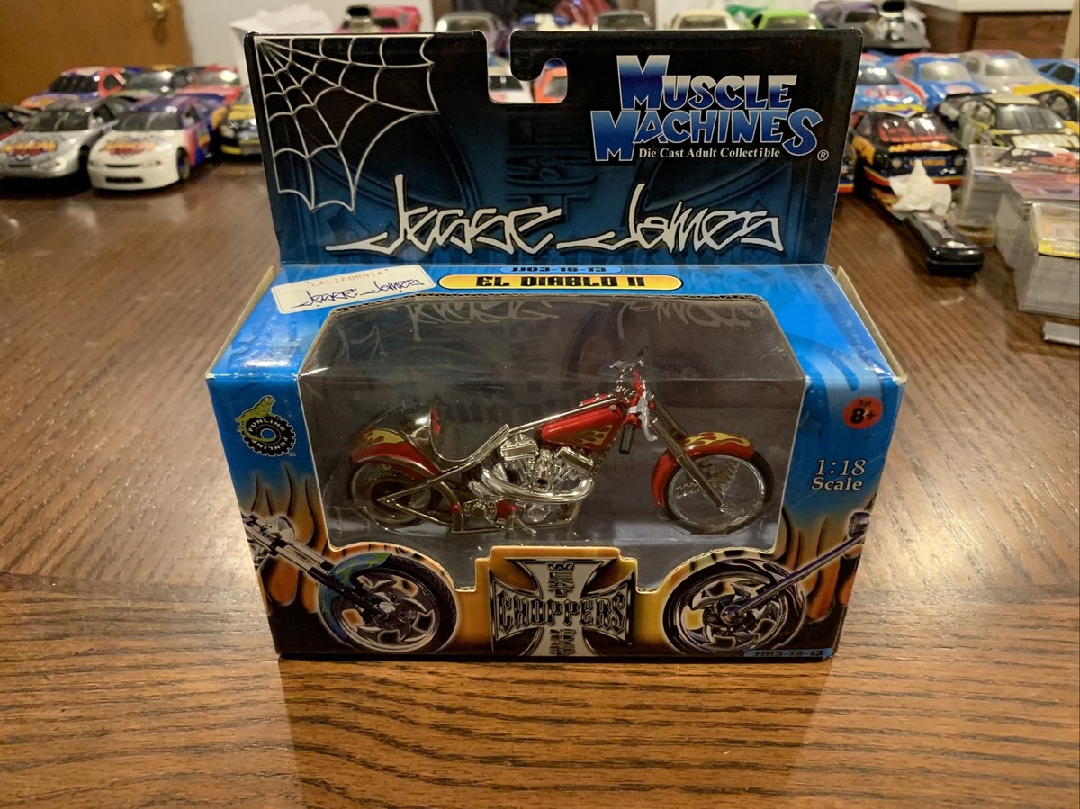 Jesse James West Coast Choppers WCC EL Diablo II 1:18 Red W