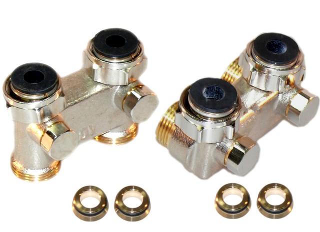 Oventrop Thermostatventil Eck 3/4" (DN20) Baureihe AV6 M30 X 1,5 | Thermostat/-ventil | Heizung