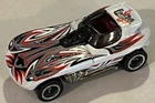 Vintage Mattel Hot Wheels 1998 White Cat-a-Pult (Loose)