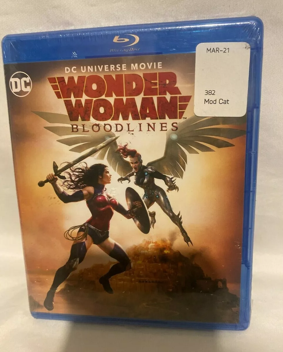 NEW SEALED! DC Universe Movie Wonder Woman: Bloodlines (Blu-ray Disc)