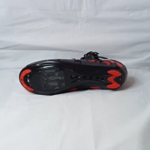 NEW W/out Box  41 / 8 Mens Santic Davee Red Camo Road Cycloing Shoes 3 Cleat - Image 3 of 4