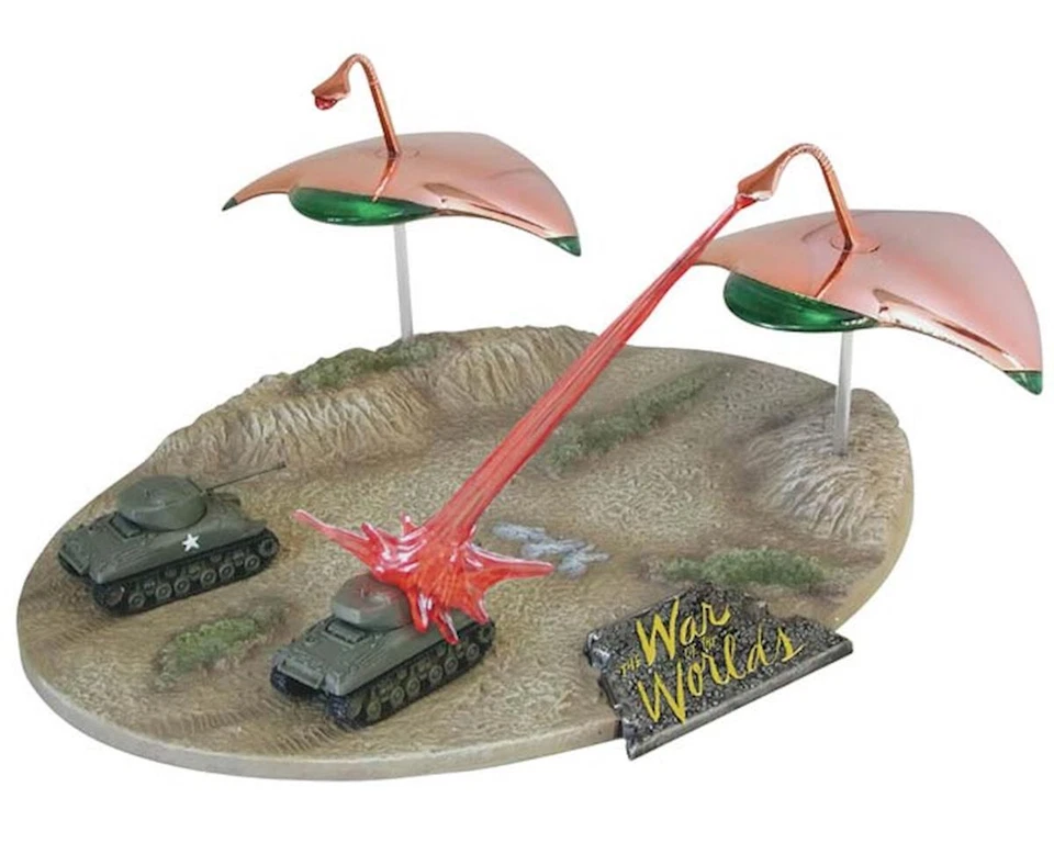 War Of The Worlds War Machines Attack Dioramal Kit COPPER PLATED 18WPH06 - Image 2 of 3