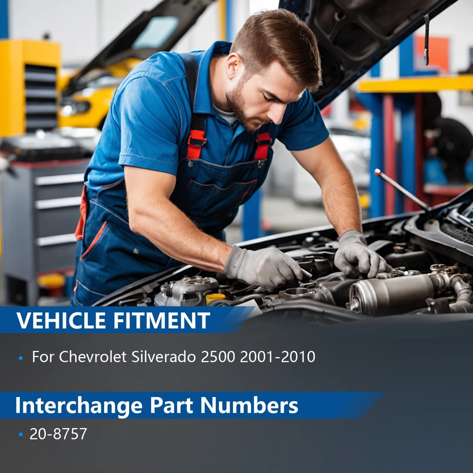 Power Steering Pump for Chevrolet GMC Silverado Sierra 2500 HD 3500 HD 6.6L - Image 2 of 4