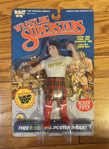 WWF LJN Wrestling Superstars ROWDY RODDY PIPER Vin...