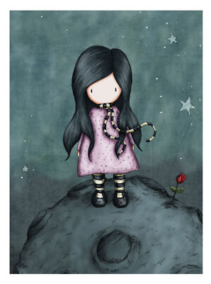 Santoro Gorjuss - Grußkarte - Because She Is My Rose