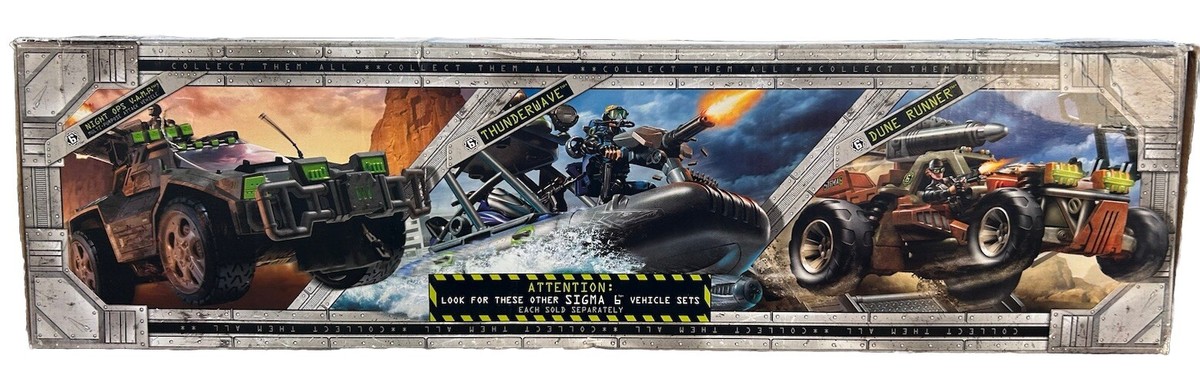 NEW 2006 GI Joe Sigma 6 DRAGONHAWK Heavy Armor Dropship + Snake