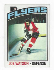 1976-77 TOPPS JOE WATSON #45 PHILADELPHIA FLYERS