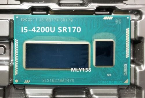 Intel Core I5 4200U 1.6GHz Dual Core BGA 1168 SR170 CPU Processor