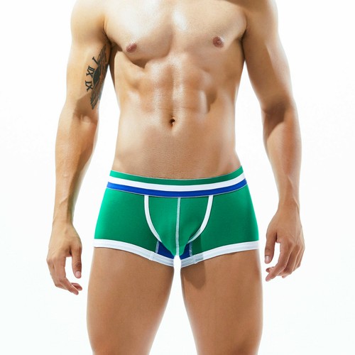 New Seobean Men's Comfortable Underwear Breathable Trunks Cotton Boxer Briefs - Picture 15 of 16