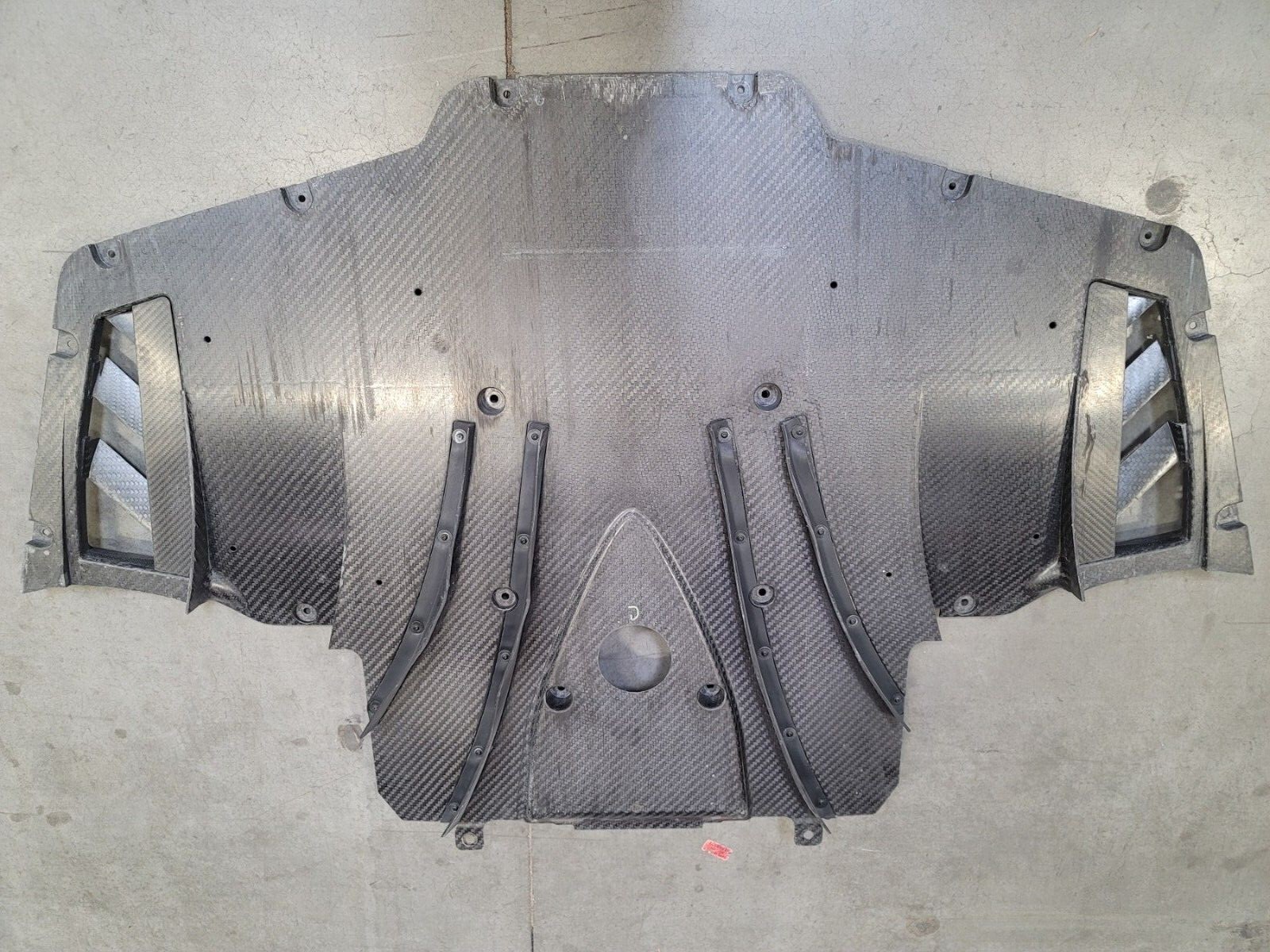 FERRARI  488 Challenge SKID PLATE FACTORY OEM (Stock b,c,d)
