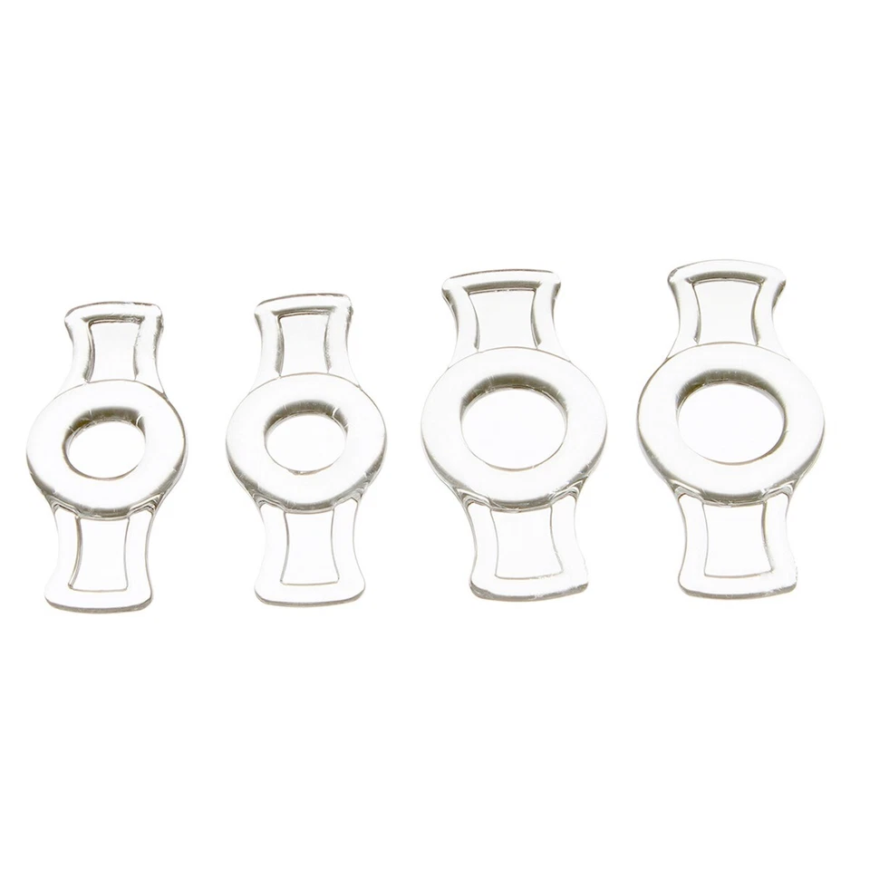 Juego de 4 anillos de pene de resistencia anillos para el pene mejora masculina retardo eyaculación Foto 2 de 4