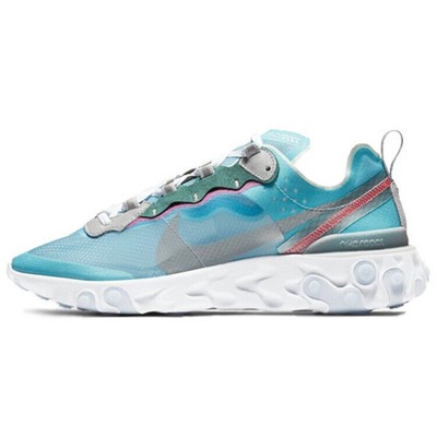 Nike React Element 87 Royal Tint Low-Top Running shoes -AQ1090-400-