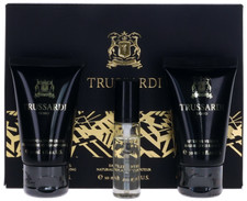 Uomo By Trussardi For Men Set: EDT SG ASB 0.34 1.0 1.0 oz New