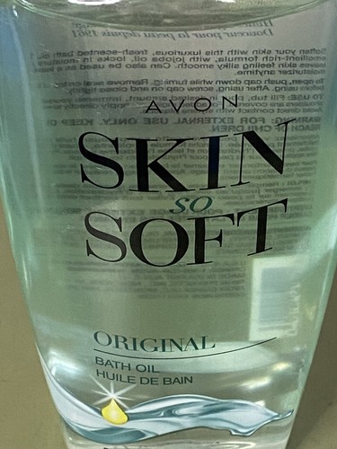 AVON SKIN-SO-SOFT Bath Oil 16.9 Fl Oz Original Scent - Sealed Bottle - Picture 5 of 9