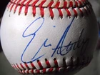 ERIC ANTHONY AUTOGRAPH SIGNED BASEBALL OML COA HOUSTON ASTROS