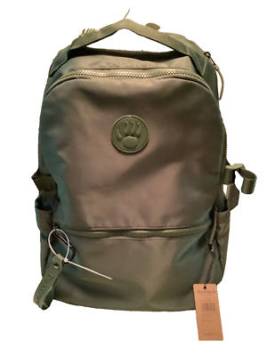 New Bearpaw Olive Green Backpack 17” Style # BW-BBP1017 
