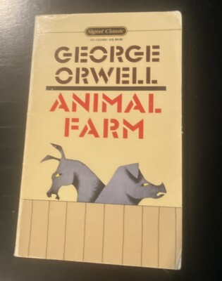 George Orwell Animal Farm Signet Classic Vintage Paperback 1974 Copy