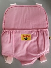 Build A Bear Pink Stuffed Animal Carrier BABW Baby Carrier Backpack