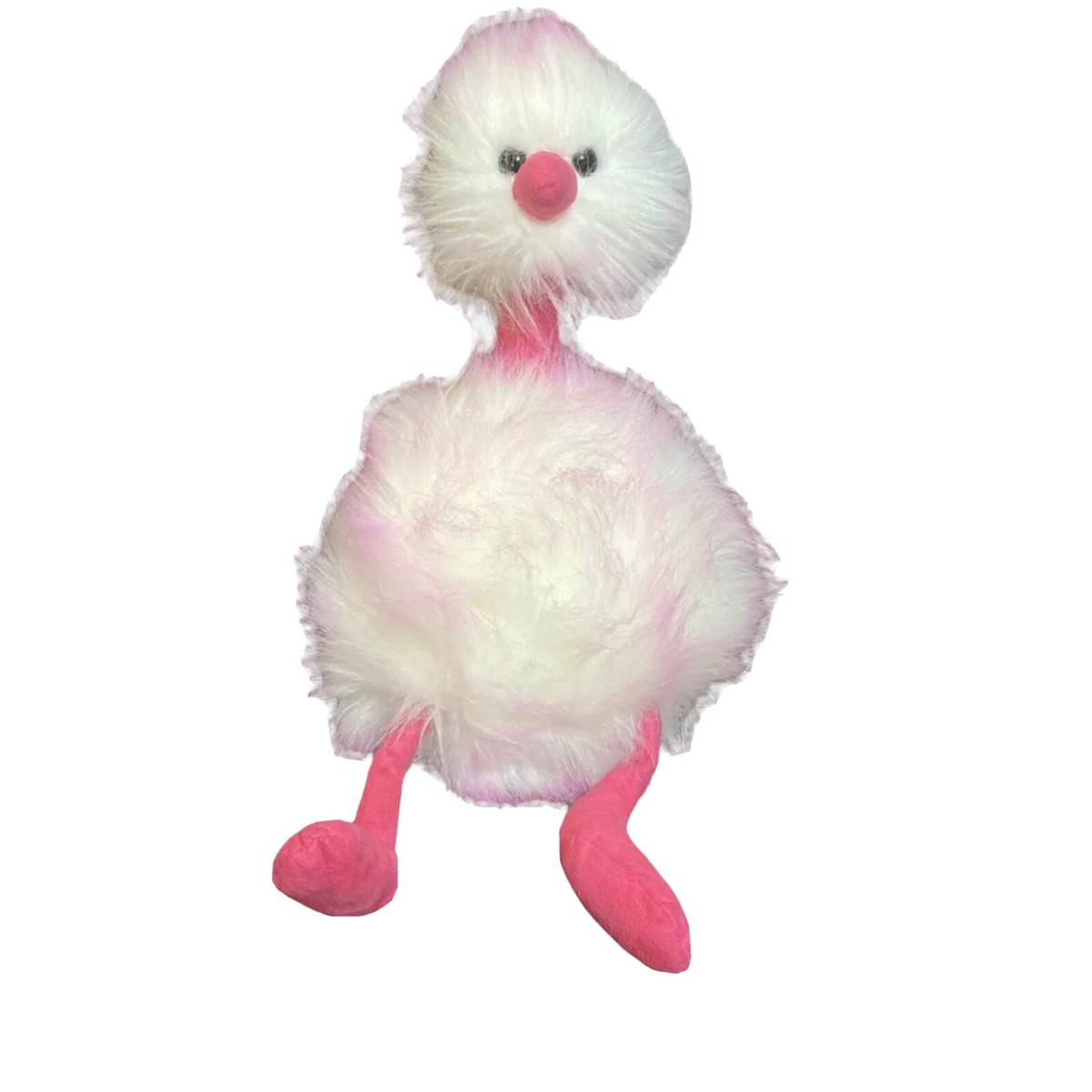 Jellycat London Pink Pom Pom Plush Bird Emu Ostrich Soft 15