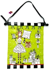 Transpac Christmas I Love Giving Homemade Gifts Canvas Banner Wall Art  NEW