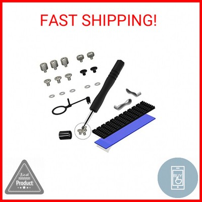 M.2 Screw,HFEIX SSD Mounting Kit with Screwdriver for ASUS Motherboard or ASRock