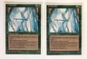 Wall of Ice (2) Fourth Edition NM MTG Magic the Gathering