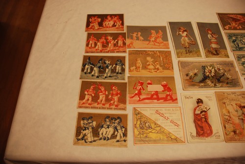 44º Comercio Victoriano 28 Tarjetas Efímeras Militar Droga-Sapnule Hoyt Corticelli - Imagen 18 de 24