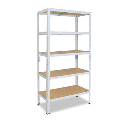 shelfplaza HOME 180x60x50cm Schwerlastregal Garage Hobby Lager Keller Werkstatt