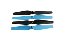 Promark Shadow GPS Propellers Works for P70-CW P70-VR (Blue/Black)