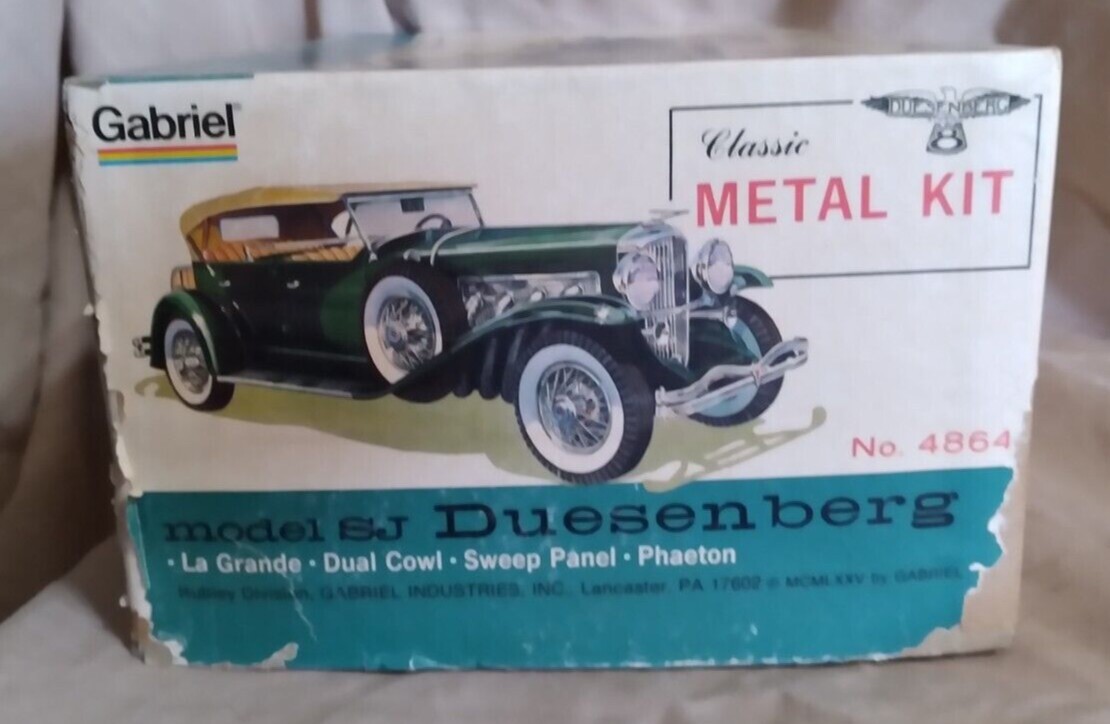 Model SJ Duesenberg Phaeton 1/18 Scale Classic Metal Kit By Hubley eBay
