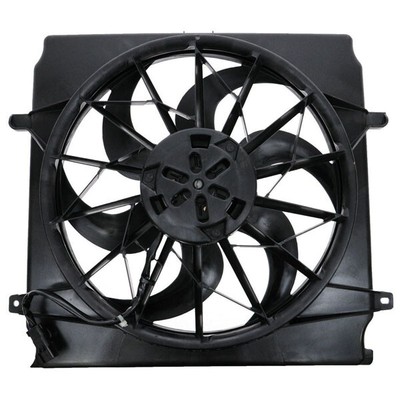 For 04-07 Liberty Radiator AC Condenser Cooling Fan Motor Assembly 