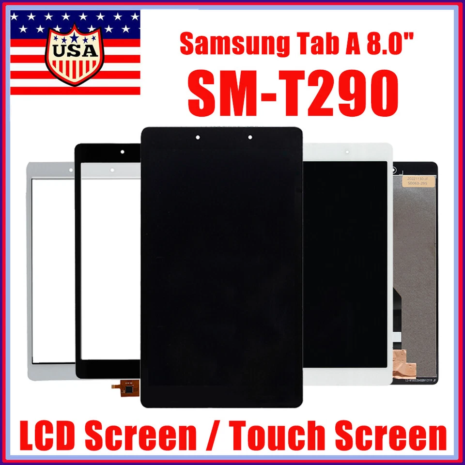 Digitalizador de pantalla táctil con pantalla LCD para Samsung Galaxy Tab A 8,0" 2019 SM-T290 Foto 2 de 4
