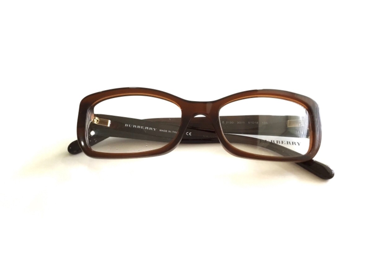Burberry Eyeglasses B2130 Brown 3011 Size 51mm New Optical  display picture 2